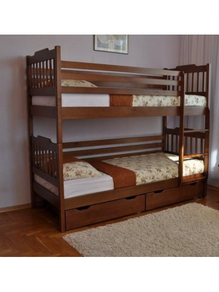 Ліжко двоярусне трансформер "Евеліна" 